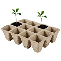 Macetas Biodegradables- 20 Piezas Macetas Biodegradables Pequeñas- Macetas Turba- Macetas Biodegradables Semillas- Turba…